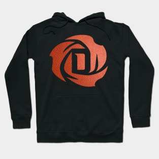 Derrick Rose Logo - Basketball Texture Hoodie